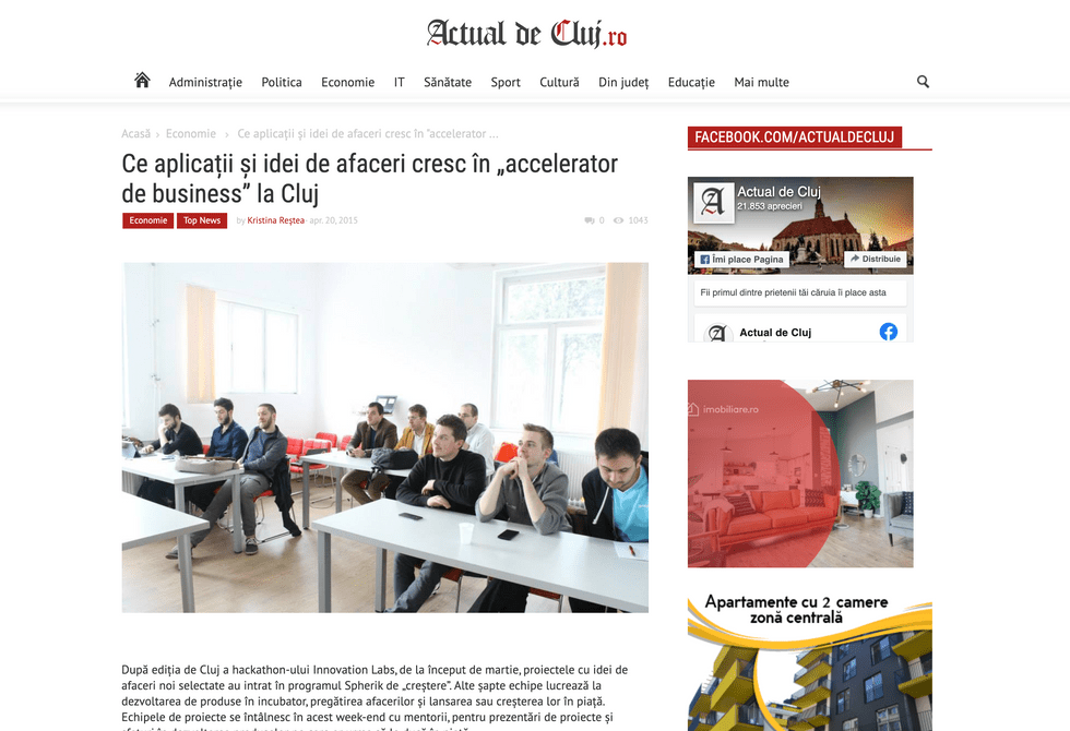 Actual de cluj - City365