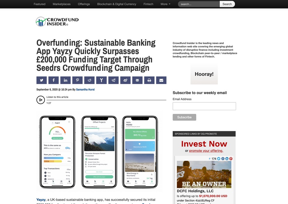 CrowdfundInsider