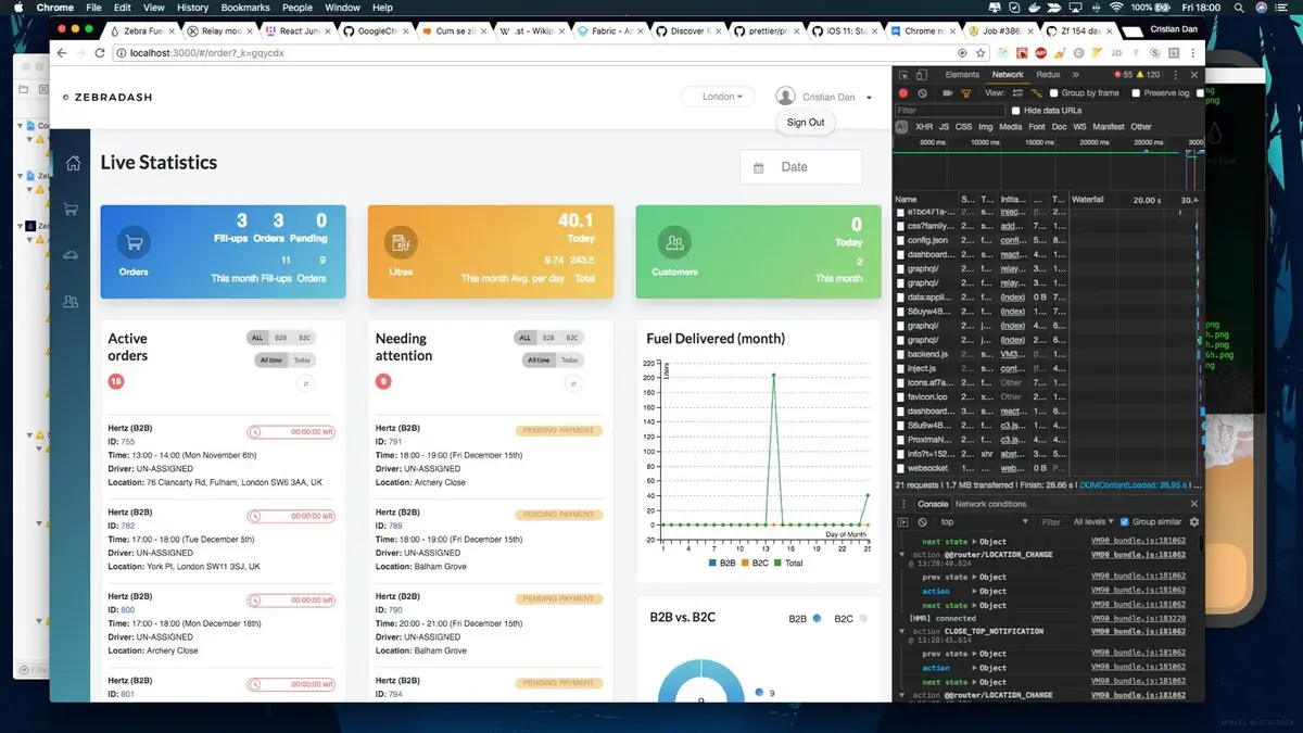Zebra Fuel screenshot 1
